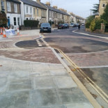 La rotonda fantasma que juega con la mente de los conductores