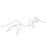 El poder de la línea: dibujos de animales hechos con un solo trazo