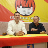 El policía y tertuliano de 13TV Perdiguero, en las charlas de un partido neonazi