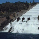 Imágenes de cómo ha quedado el aliviadero de la presa de Oroville