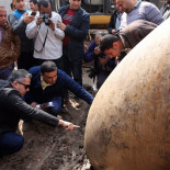 Descubren en Egipto una estatua de 8 metros de alto del faraón Ramsés II