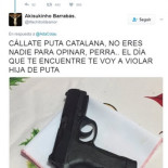 Colau denunciará a un usuario de Twitter que amenazó con violarla