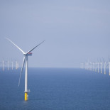 Esta infografía nos muestra la impresionante evolución del tamaño de los aerogeneradores offshore