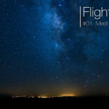 Un time-lapse grabado desde la cabina de un avión