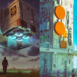 El hombre que se ha pasado 10 años dibujando universos de ciencia ficción sin fallar un solo día