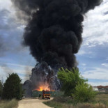 Una fuerte explosión en Arganda provoca dos heridos graves y tres leves