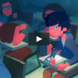 "Afternoon class" : corto animado presentado por un alumno como trabajo final de curso