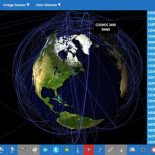 Todos los satélites y objetos que orbitan la Tierra en un visor interactivo