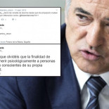 Pineda dice que no puede tuitear la sentencia por difamar a Rubén Sánchez porque no recuerda su cuenta