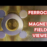 Ver campos magnéticos con ferrofluido