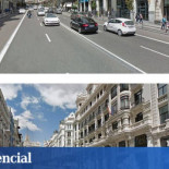 La nueva Gran Vía en imágenes: más aceras, bus lanzadera y restricción del coche privado