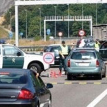 Cinco guardias civiles atropellados por coche que se saltó un control en Jaén