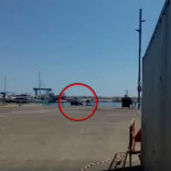 Un mecánico se tira al mar con el Mercedes de un cliente moroso en el puerto de Arenys de Mar