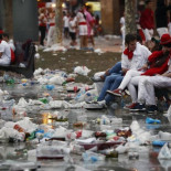 Ocho meses de prisión para un detenido por tocamientos a una mujer en los Sanfermines