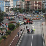 Colapsa un edificio en Santander