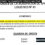 Piden el cese de un coronel por conmemorar el golpe de estado del 36