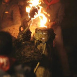 Pacma graba la "tortura del fuego" del Toro Jubilo de Medinaceli, Soria