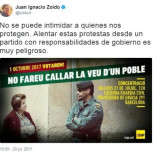 La Guardia Civil pide protección a los Mossos por la manifestación de la CUP