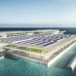 Granja solar flotante que puede producir 20 toneladas de verduras al día
