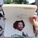 Los impresionantes bocetos a bolígrafo de Nicolas V. Sánchez