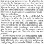 El fin de los coches de caballos por culpa de los taxis (1928)