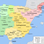 La organización territorial de la Península Ibérica en tiempo de los visigodos