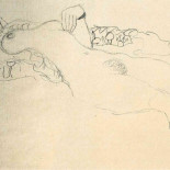 La exuberancia sensual y la simplicidad con el lápiz de Gustav Klimt