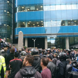 ¡Sin dinero no hay comida!' Trabajadores de UberEats Londres en huelga