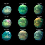 Las primeras tormentas de polvo en Titán fueron observadas por Cassini (ING)