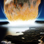 El meteorito que mató a los dinosaurios convirtió la roca en un fluido