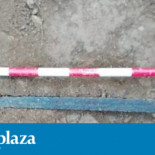 Las obras del castillo de Aín sacan a la luz una espada medieval