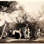 Fotografías de los rodajes de películas en la década de 1920