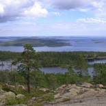 La costa que se eleva en el Archipiélago Kvarken