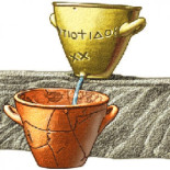 El origen de la clepsidra