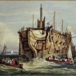 Sepulcros Flotantes en la Bahía de Cádiz