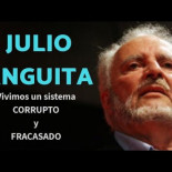 Julio Anguita: en España vivimos un sistema esencialmente corrupto y fracasado