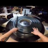 Como arranca un  proyector de cine IMAX con más de 30 años y aún en uso