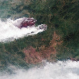 Un incendio que se ve desde el espacio arrasa en Siberia tres millones de hectáreas