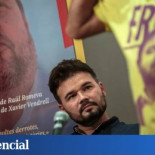 Rufián carga contra el Instituto Nova Història y afirma que hace "pseudohistoria"