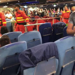 El ferry de Tenerife sale con retraso para poder recoger a la UME