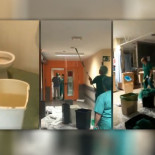 El lamentable estado de los hospitales públicos de Madrid tras las lluvias o cómo el PP los está dejando morir