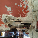 Así quedó el cazaminas Turia: el casco está destrozado, la reparación será millonaria