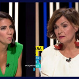 Ana Pastor pilla las mentiras de Carmen Calvo al vuelo y le hace un retrato