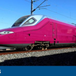 Así es el AVE ‘low cost’ de Renfe, que se vestirá de morado y naranja