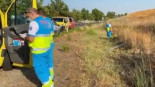 Hallan en una cuneta a una mujer muerta con signos de haber sido atropellada y a una joven herida grave en Madrid