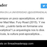 ¿Cuánto tarda en formarse una cultura post-apocalíptica?