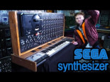 Sintetizador construido a partir de una SEGA Megadrive (Genesis)