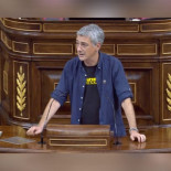 "Datos vs. patrañas": Oskar Matute explica en el Congreso la diferencia entre allanamiento y okupación