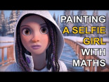 Modelando y animando una chica solo con matemáticas [ING]