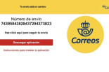 "CORREOS: Tu envio esta en camino": esta estafa SMS masiva se hace con el control de tu móvil Android